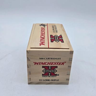Wooden WINCHESTER Cartridge Box