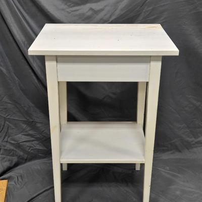 White End Table