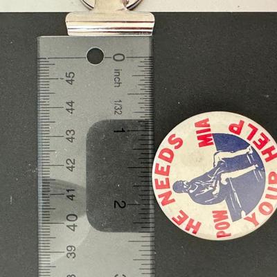 He needs your help POW / MIA pin
