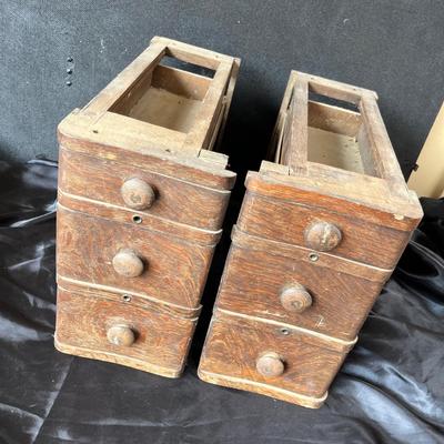 Sewing machine drawers