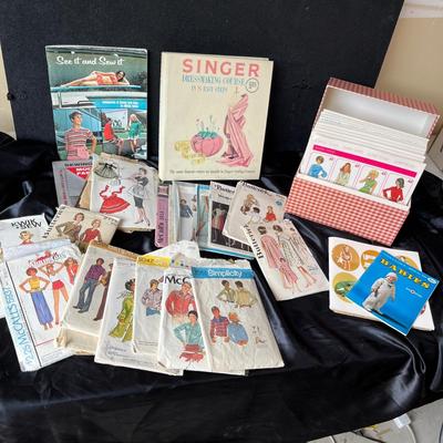 Sewing books & patterns