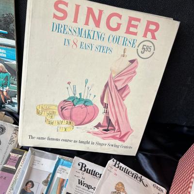 Sewing books & patterns