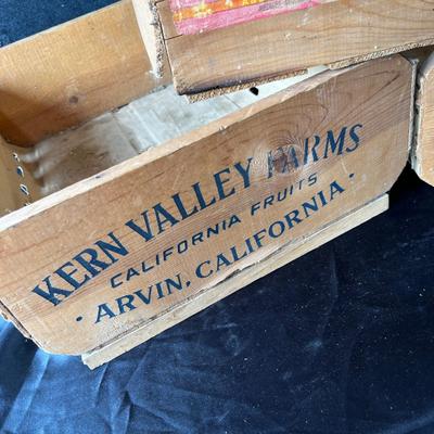 3 Fruit crates