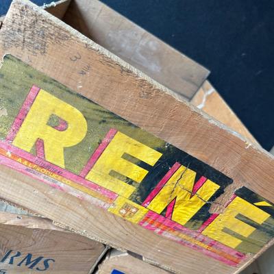 3 Fruit crates