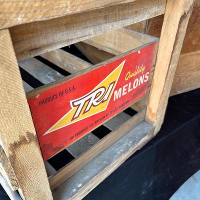 Antique Wood Boxes