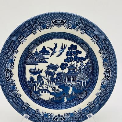 4 CHURCHILL Willow Plates