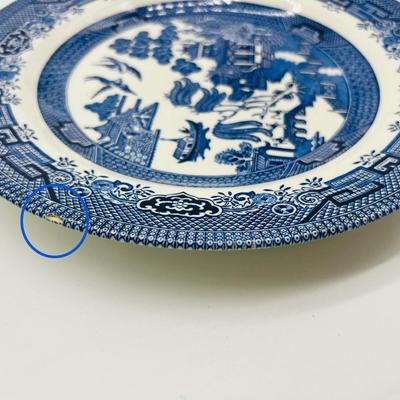 4 CHURCHILL Willow Plates