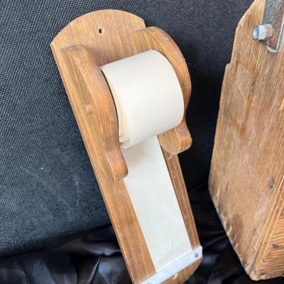 Antique wood items