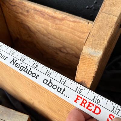 Antique wood items