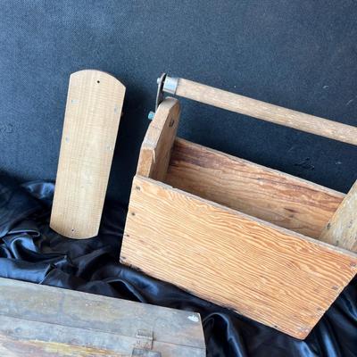Antique wood items