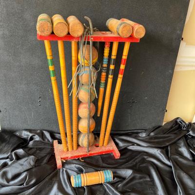 Antique Croquet set