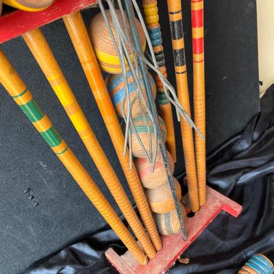Antique Croquet set