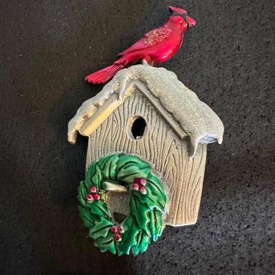 Vintage holiday Brooches