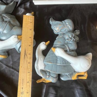 Lot of plastic decor