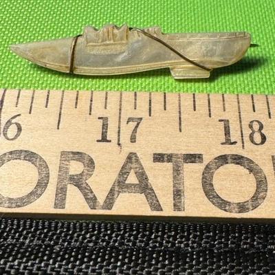 Antique shoe pin