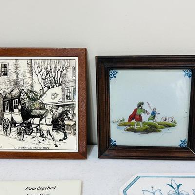 Tiles From Holland Lot Of 13