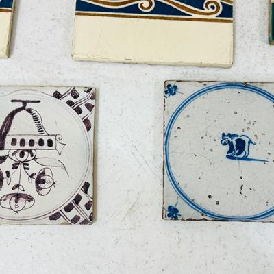 Tiles From Holland Lot Of 13