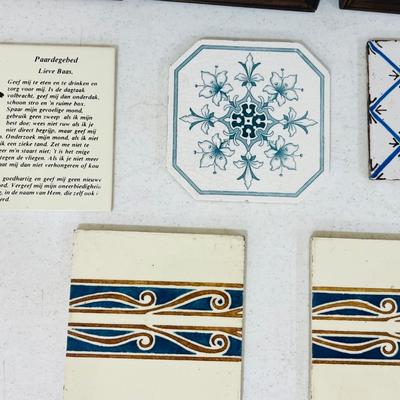 Tiles From Holland Lot Of 13