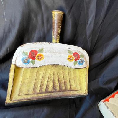 Vintage dust pans