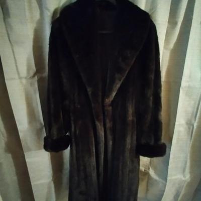 Full length mink coat