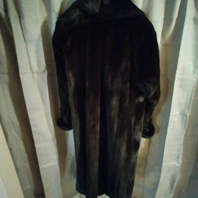 Full length mink coat