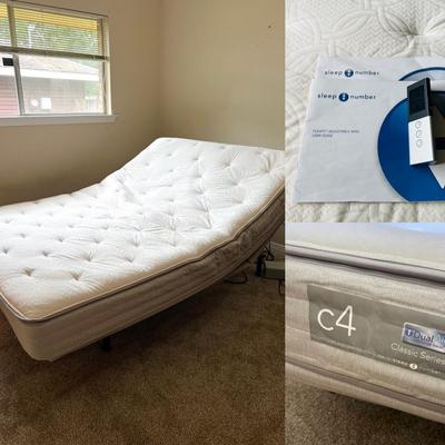 Clean Adjustable Full Size Sleep Number