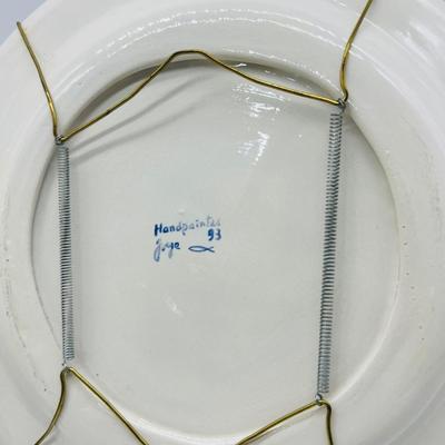 Two Hand painted Joyce Plates