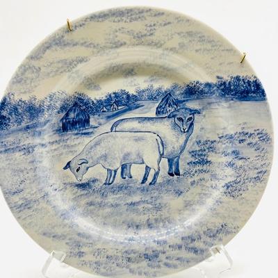 Two Hand painted Joyce Plates