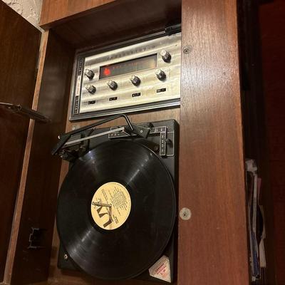 Radio, and record player