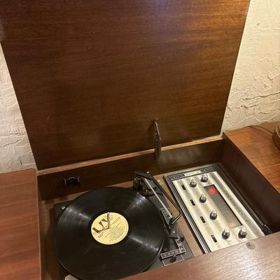 Radio, and record player