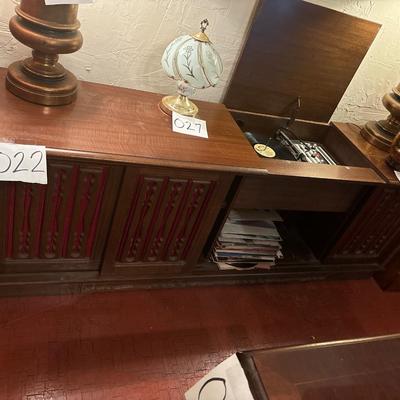 Radio, and record player