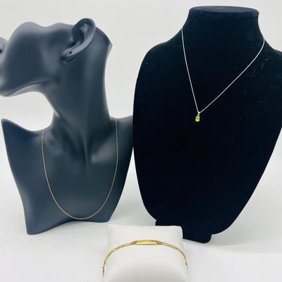 14K & 10K Jewelry Lot Of 3
