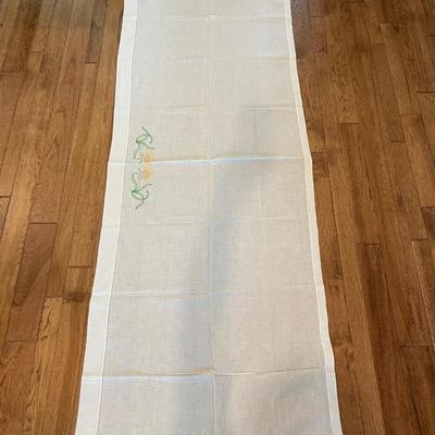 Long table runner/piano runner