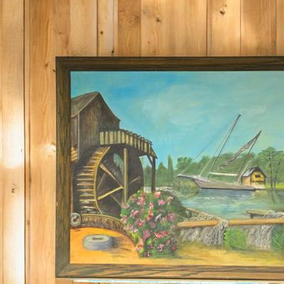 L. Butner Signed Framed Painting