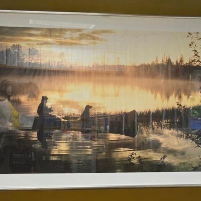 Framed Sportsman Art