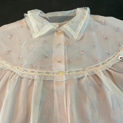 Sheer vintage nightie