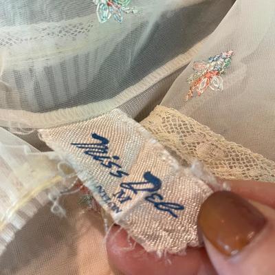 Sheer vintage nightie