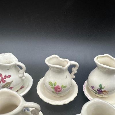 Collection of Vintage Miniature Pitchers (22)