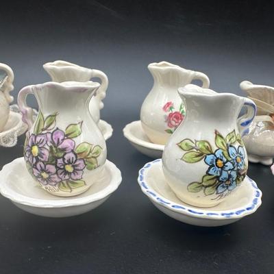 Collection of Vintage Miniature Pitchers (22)