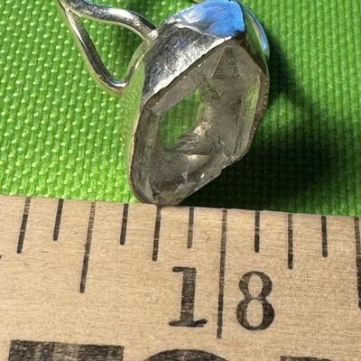 Sterling ring with stone