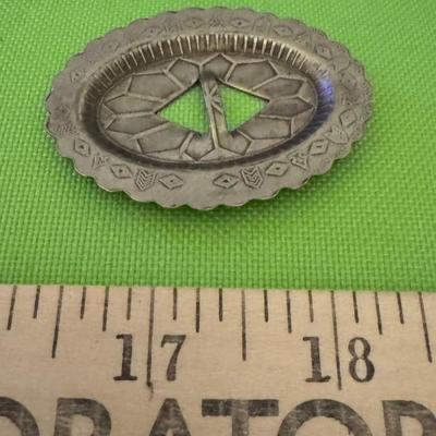 Sterling buckle