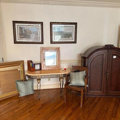 Lot 2: Sofa Table & More