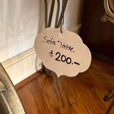 Lot 2: Sofa Table & More