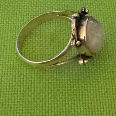 Vintage Sterling & Stone Ring