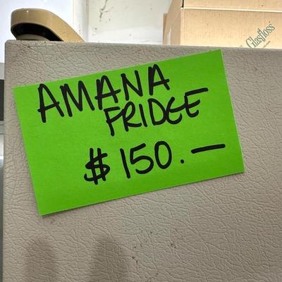Lot 8: Amana Refrigerator