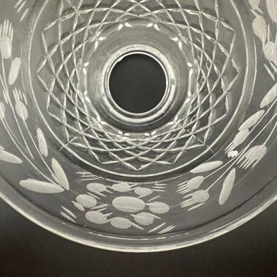 Vintage Glass Pendant Lamp Shades (4)