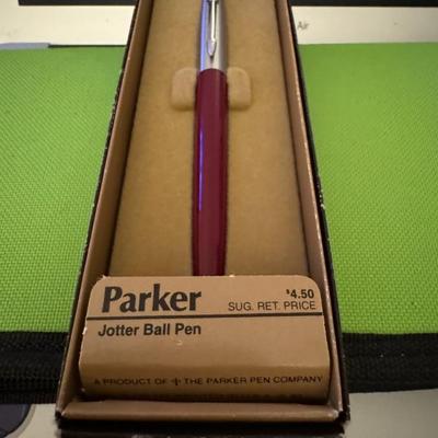 Parker Burgundy Jotter in box