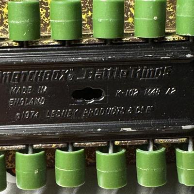 1974 Lesney England tin litho tank /MATCHBOX