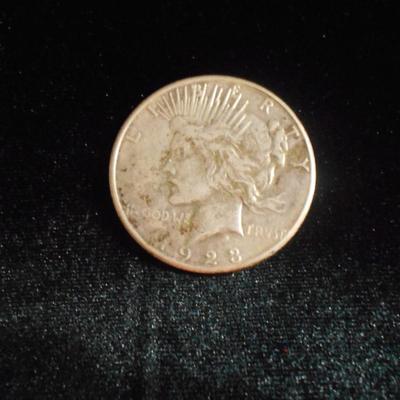 1923 S Peace Dollar