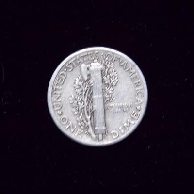 1944 Mercury Dime P